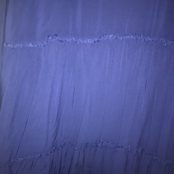 Altard State Royal Blue Ruffle Dress Size Large - Picture 3 of 4